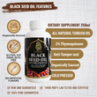 Black Seed Oil Capsules - 1000mg, 120 Softgels