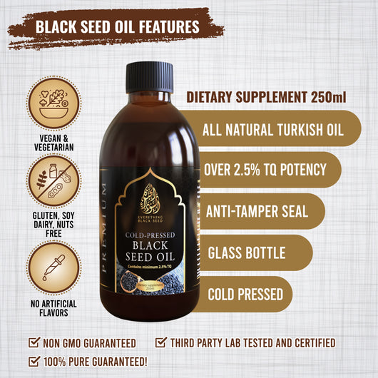 Turkish Black Seed Oil (8.5oz/250ml)